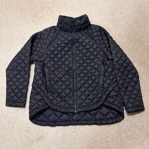 Athleta Womens black Quilted Jacket